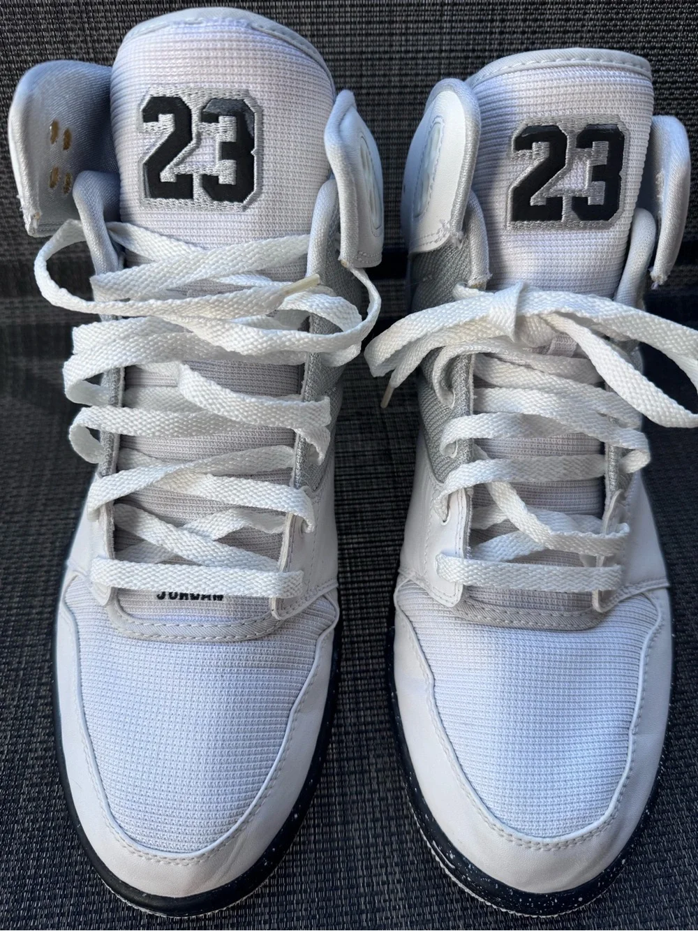 Size 11- Jordan 1 Flight 4 Premium White -Black 23 , 838818-100 1